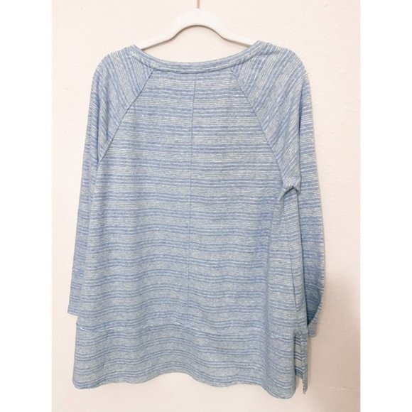 SOFT SURROUNDINGS Haven Long Sleeve Tee MEDIUM - Picture 3 of 5